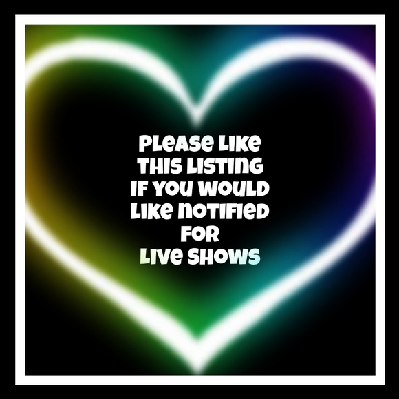 None Other - Like this post for Live Show Notifications